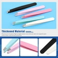 thumbnail image 4 of Glarks 12 Pcs Pinces à Sourcils Blanches en Acier Inoxydable, Pinces Inclinées Professionnelles pour Hommes et Femmes, 4 of 7