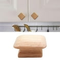 thumbnail image 4 of Pomos de madera para muebles, tiradores, modernos y prácticos, decorativos, fáciles de instalar, pomo de cajón para armario, puerta, armario, adorno BLESIY Tiradores de cajón, 4 of 8