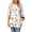 02-Green, variant on Women's Crew Neck 3/4 Sleeve Tops Flared Sleeve Casual Loose Fit Printed Pullover Top for Spring Summer Daily Commute
