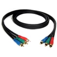 thumbnail image 1 of 25 ft. Component RCA Video Cable (Red/Green/Blue) - TechCraft, 1 of 1