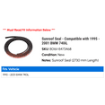 thumbnail image 2 of Sunroof Seal - Compatible with 1995 - 2001 BMW 740iL 1996 1997 1998 1999 2000, 2 of 2
