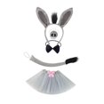 thumbnail image 1 of Conjunto de disfraz de , accesorios de animales de dibujos animados para festivales, disfraces y presentaciones en escenario. con falda de tul, 1 of 8