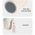 thumbnail image 4 of POYOGA Stainless Steel Coffee Cup 400ML Mug Leak-Proof Travel Thermal, 4 of 15