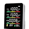 thumbnail image 4 of Analizador Gas 5 en 1 Detector Digital Del Aire Pantalla A Color Recargable Por USB, 4 of 9