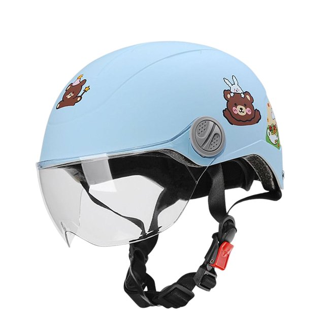 Casques de Vélo pour Tout-Petits Sangle Réglable Casques Enfants Ours Réglable