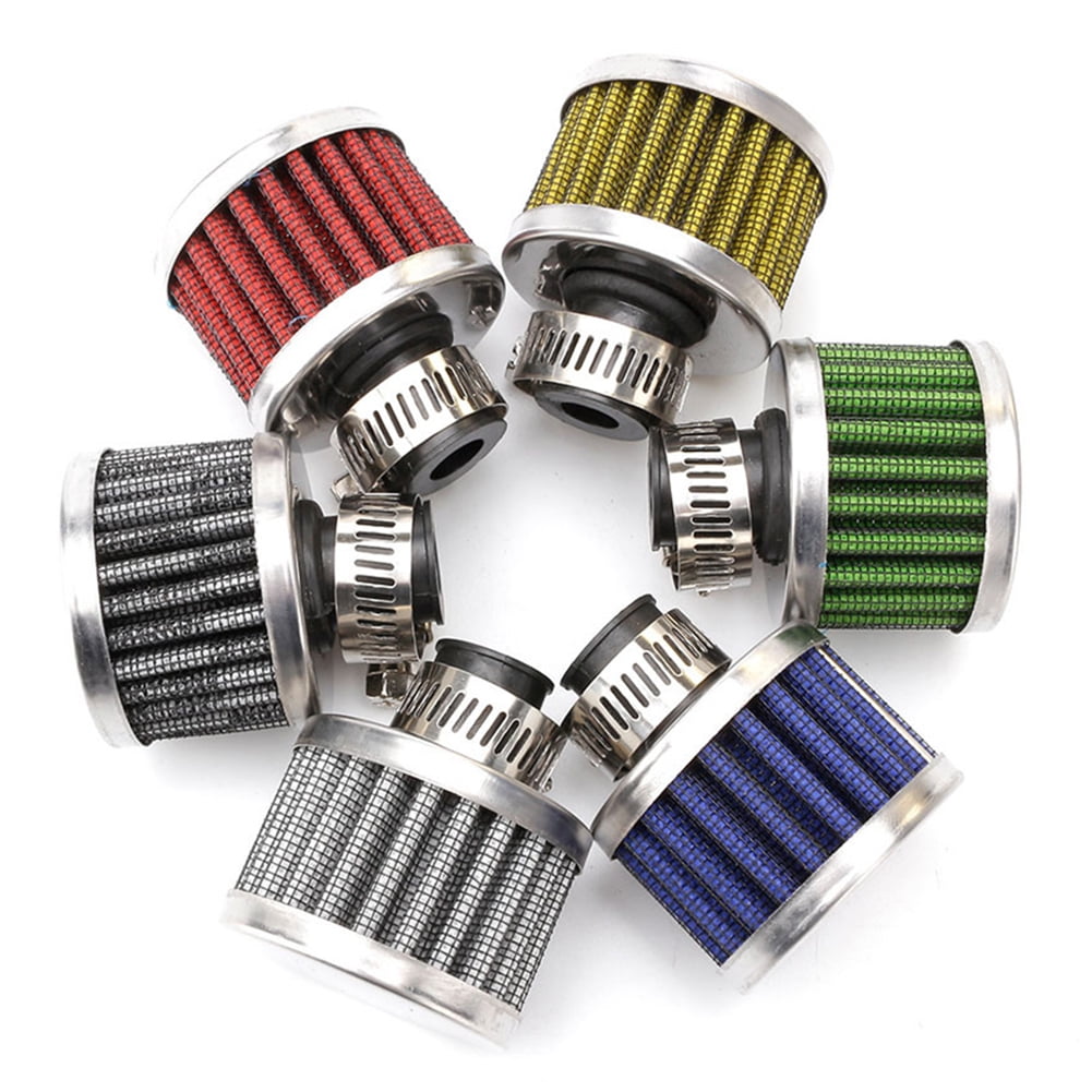 SPRING PARK 12mm Car Engine Cold Air Intake Cleaning Filter Turbo Vent