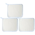 thumbnail image 1 of 3pcs Exfoliating Wash Cloth Square Bath Cloth Quick Dry Scrub Face Cloth with Short Loop for Home Daiy Use (Beige), 1 of 7