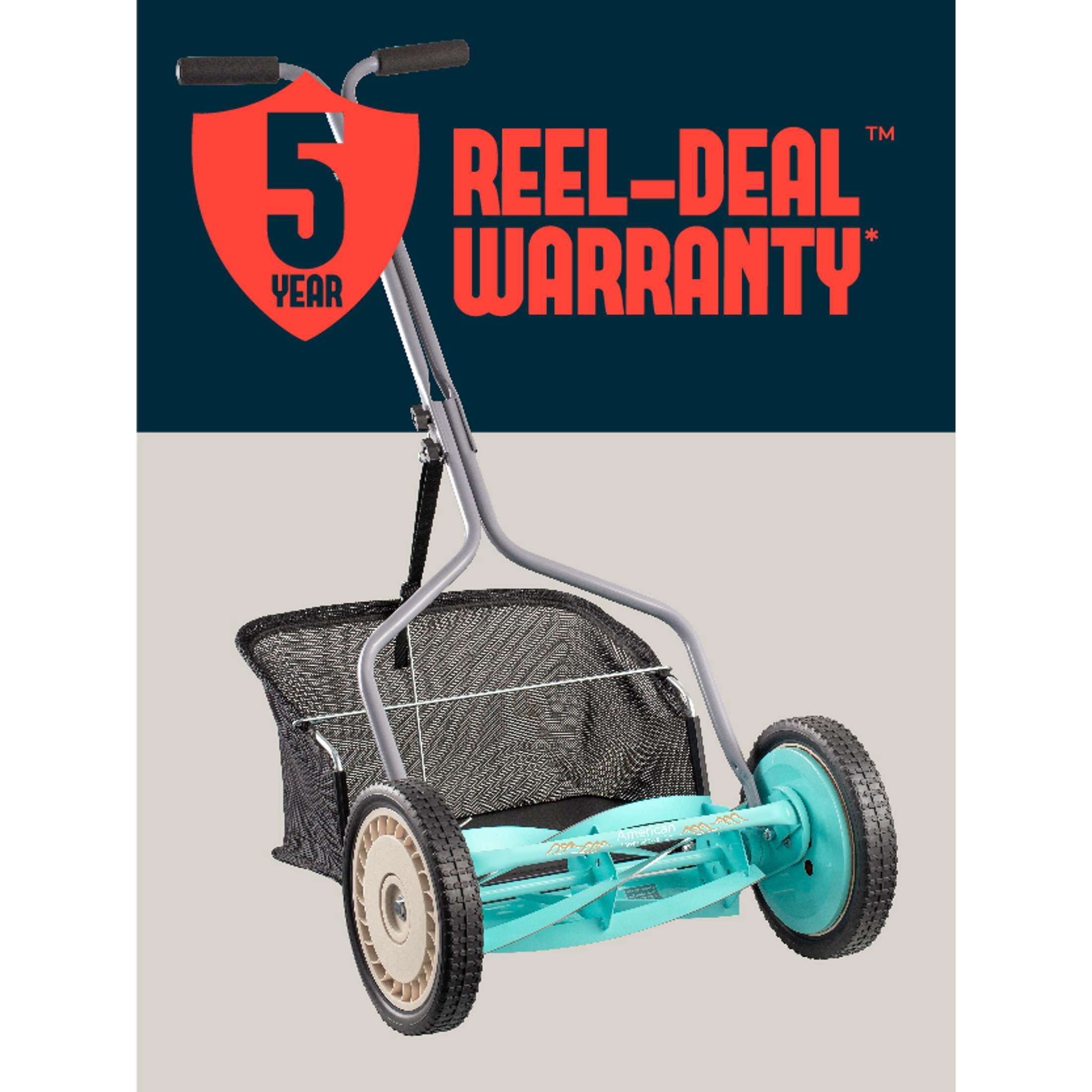 American Lawn Mower Company 1304-14GC Reel Lawn Mower, Mint