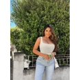 thumbnail image 4 of SURJDE Women's 3 Piece Tank Tops Ribbed Seamless Workout Exercise Shirts Yoga Crop Tops, 4 of 4