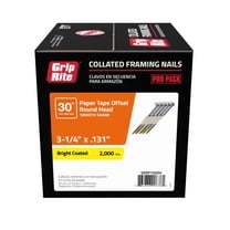 Grip-Rite GRSP12DZH Full Round Head Framing Nail 3.25 x 0.131 in.