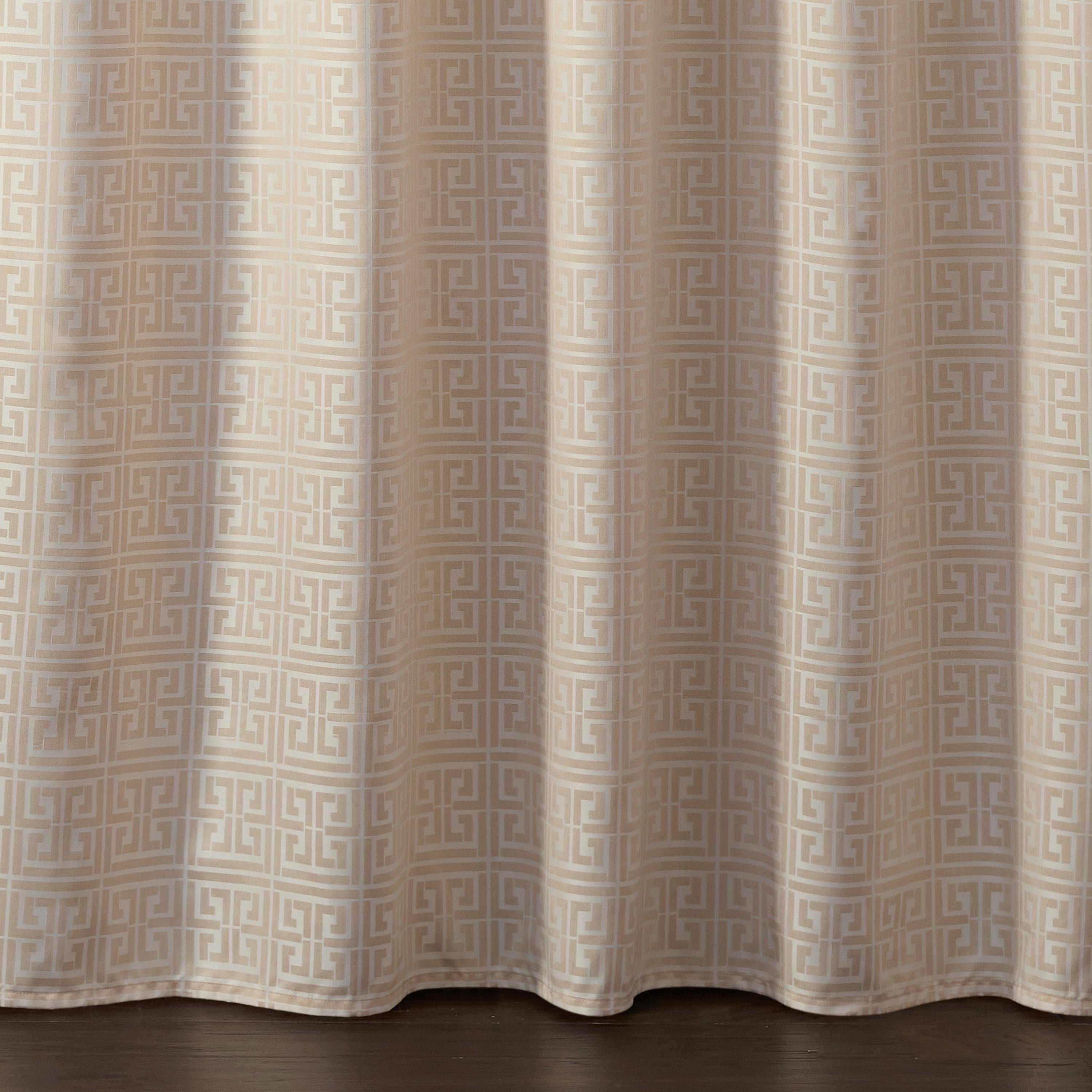Martex Arcadia Dune Shower Curtain, 72" x 72", Pebble