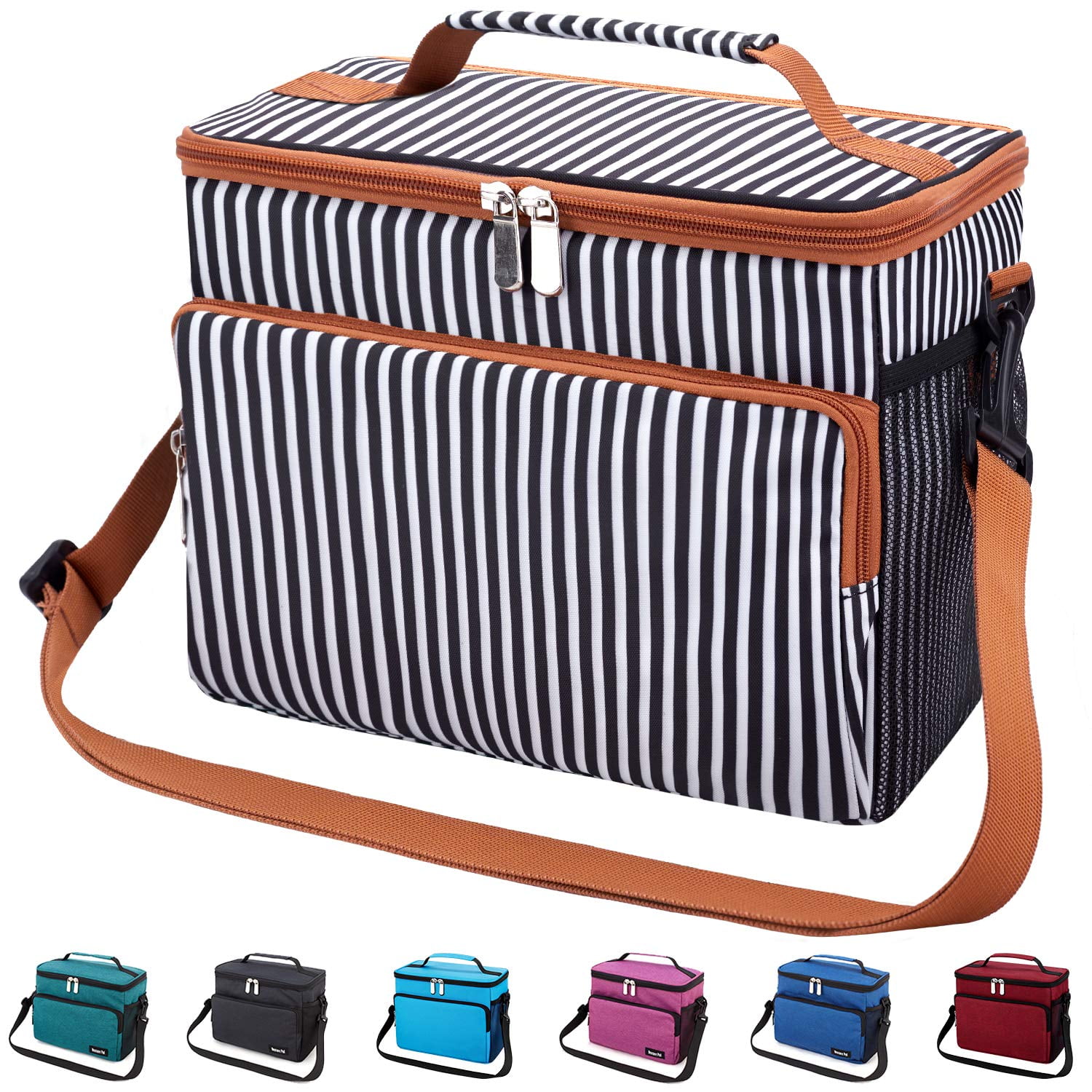 Insulated Lunch Bags for Women/Men Large Resuable Leakproof Lunch Box