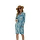 thumbnail image 2 of Vestido suelto estampado manga larga otoño ropa casual para mujer, azul cielo, S seitruly AP000090-09B, 2 of 4