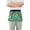 Cartoon Watermelon and People, variant on Laugh Cats Face Server Apron with 3 Pockets Waterproof Waitress Waist Short Apron for Man Woman 12 Inches