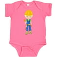thumbnail image 3 of Inktastic Construction Worker, Blond Hair, Cute Boy, Hammer Boys Baby Bodysuit, 3 of 5