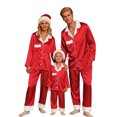 thumbnail image 5 of Leey-World Family Christmas Pajamas Matching Sets Xmas Pajamas Pjs Holiday Nightwear Jammies Cute Soft Sleepwear With Pockets, 5 of 9