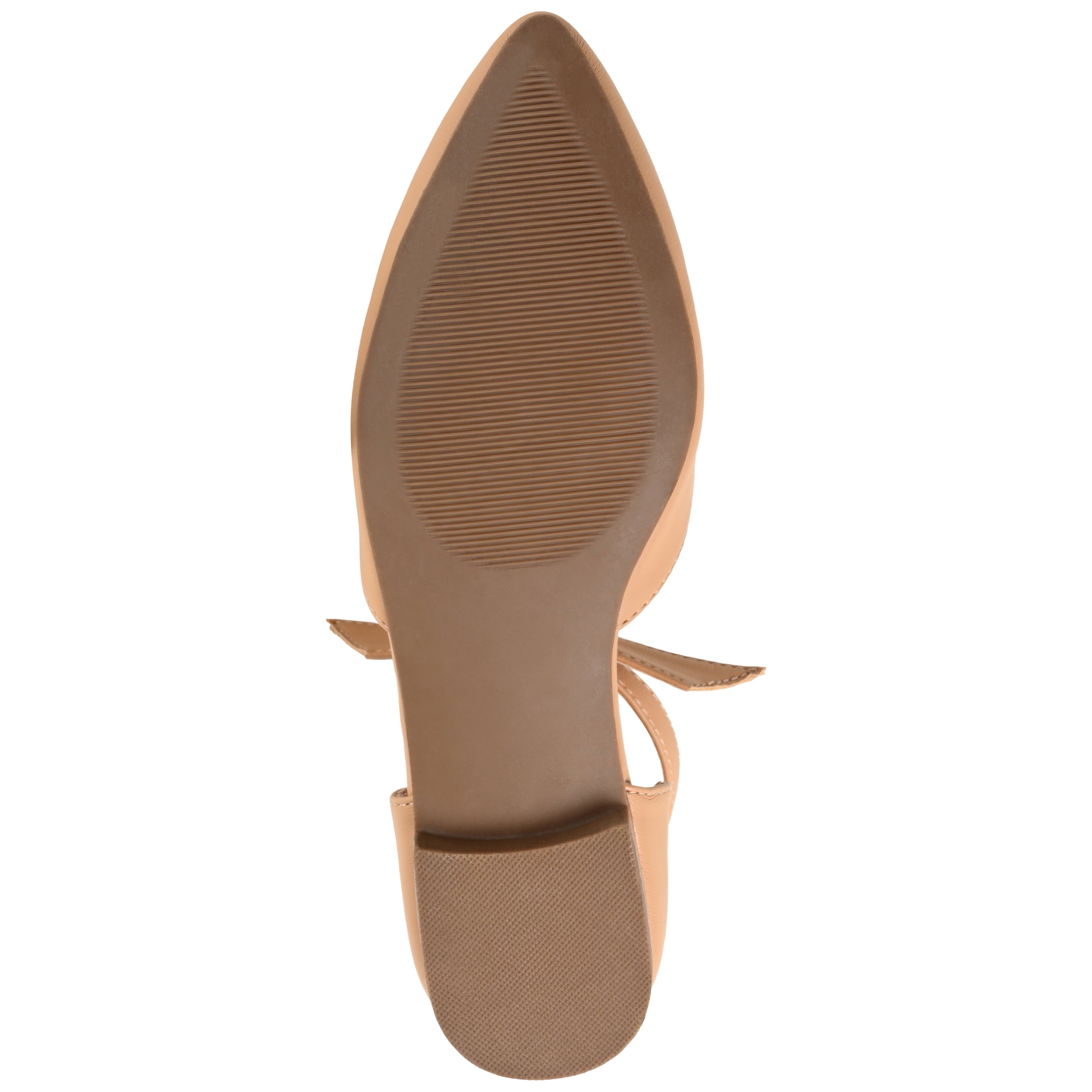 Journee Womens Vielo Ballet Almond Toe Buckle Flats, Widths Available