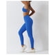 thumbnail image 3 of Conjuntos de entrenamiento for mujeres 2 piezas de talle alto sin costuras con sujetador deportivo acolchado conjuntos de ropa de gimnasio, 3 of 7