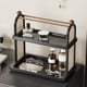 thumbnail image 4 of Estante de almacenamiento de tazas multicapa: estante organizador de escritorio multifunción | Estante de té | Material plástico | Múltiples compartimentos | Robusta Gran Capacidad | Estilo moderno, 4 of 6