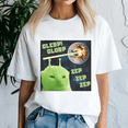 thumbnail image 3 of Glerp Glorp Zep Zep Cat Shirt, Silly Alien Tshirt, Meme Cat Tee, Meme Brainrot, 3 of 5