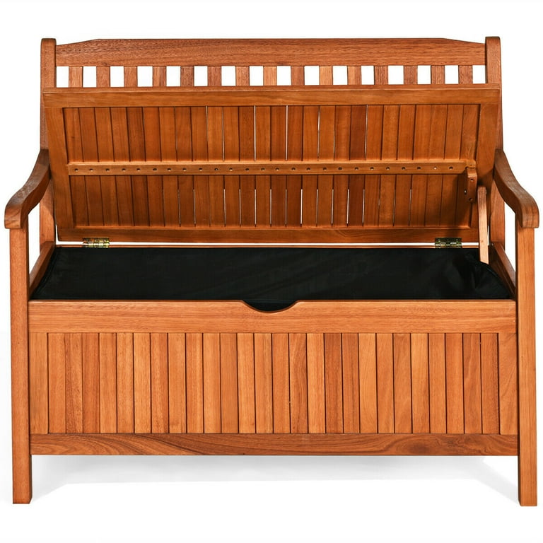 Walmart deck storage bench sales