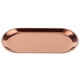 thumbnail image 1 of Organizador De Bandeja De Joyería, Bandeja De Toalla Ovalada De Acero Inoxidable Para Cosméticos Con Líneas Limpias, Almacenamiento Para Mesa De Comedor, Cocina, ,, 1 of 7