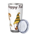 thumbnail image 2 of Salouo Happy Fall Print 20oz Tumbler with Lid,Stainless Steel Vacuum Insulated Tumbler Durable Insulated Coffee Mug Thermal Cup with Splash Proof Sliding Lid-Without Straw, 2 of 8