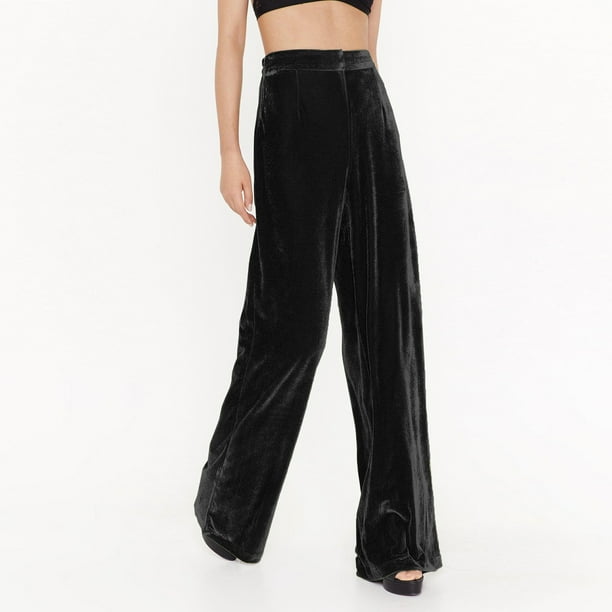 Pantalones de moda sexy con cremallera para mujer Pantalones casuales de cintura media con bolsillo Traje diario FLhrweasw Para estrenar
