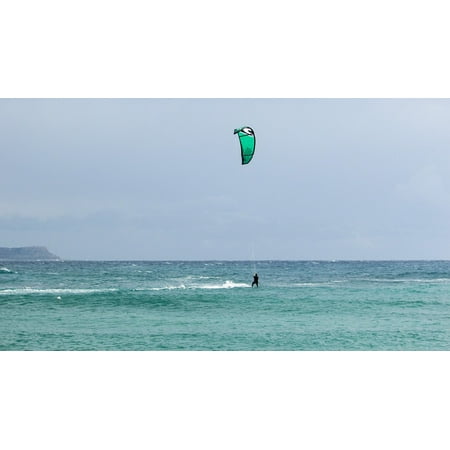 Laminated Poster Kite Surf Ayia Napa Cyprus Makronissos Beach Poster Print 24 X 36