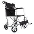 thumbnail image 1 of Silla De Traslado HILPHY Medical De Aluminio Ultra Ligera Con Freno, 1 of 7