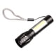 thumbnail image 2 of Linterna Antorcha COB Luz lateral 3 modos Luz estroboscópica fuerte Recargable LED Xpe Linternas USB de lámpara para iluminación Macarena Antorcha portátil, 2 of 7