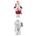 thumbnail image 1 of estatuillas de santa claus,santa claus estatuillas decration vnitage ornamento,Papá Noel de pie Santa Claus Tbale Decor,Muñeco de nieve Papá Noel Muñeca Árbol de Navidad al aire, 1 of 9