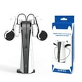 thumbnail image 2 of CIYISON VR Stand for PS VR 2 Headset Controller Stable Mount Holder Charging Cord, 2 of 9