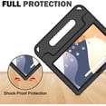 thumbnail image 5 of BMOUO Kids Case for Onn 10.1 Tablet Case (2024) Model#100135925, Shockproof Light Weight Handle Stand Case for Walmart Onn Tablet Case 10.1 inch (Gen 4), Black, 5 of 7