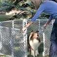 thumbnail image 3 of North States 6-Panel Easy To Use Baby Gate Plastic Superyard Classic Baby or Pet Playard, 3 of 9