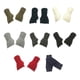 thumbnail image 5 of Qarigey 1 par de guantes sin dedos, ropa de punto, mitones con orificio para el pulgar, calentadores de manos, regalos de navidad, accesorios de guantes y mitones marrón Qarigey AP009708-06B, 5 of 6