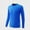 Blue, variant on WAVSUF Men's Athletic Tee Round Neck Long Sleeve Breathable Fall Breathable Sports Top XL