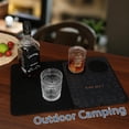 thumbnail image 3 of PYYNA-Foldable Bar Mat 18x12 inch - 3-in-1 Silicone Drying Mat with Removable Cutting Board & Rim Tray | Countertop Protector for Home, Outdoor, Travel | Professional Cocktail Accessories (Black), 3 of 3