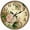 12inch/30cm, variant on 2D Flat Wooden Wall Clock,Basketball Theme Retro Wall Clock - Silent,Print Home Decoration, Essential Halloween And Christmas Gift for Sports Fans,Basketball Room Decoration - AA Battery Not Included