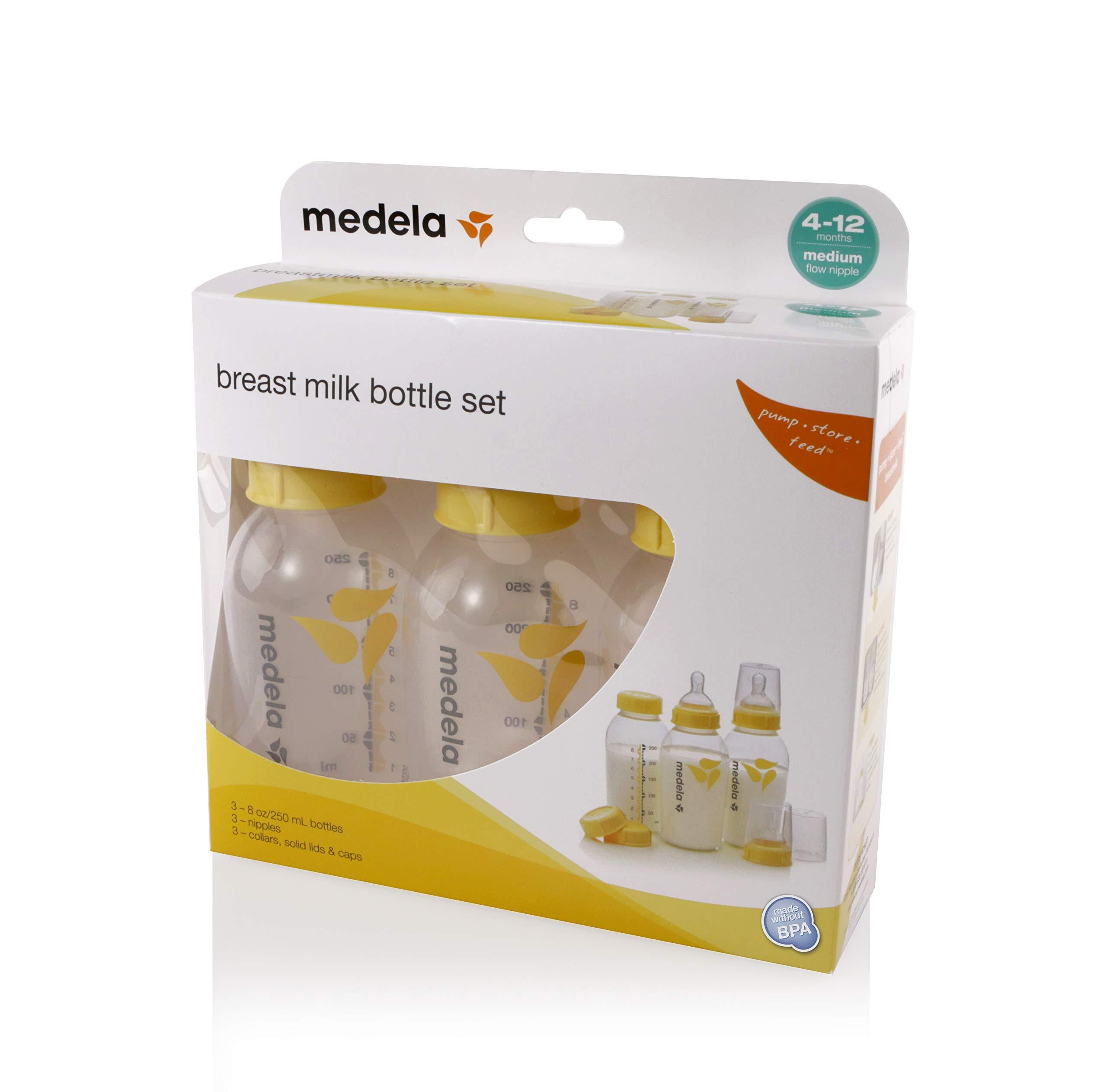 Medela Breastmilk Bottle Set, 8 Ounce
