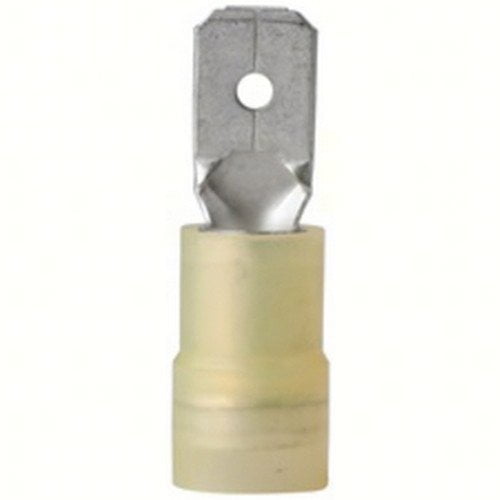 Ancor 210829 Nylon Insulated Electrical Disconnects Yellow 12-10 Gauge Male 25pc