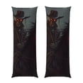 thumbnail image 1 of Fotbe Cool Skull Western Cowboy Funda para Almohada Corporal con Diseño, Funda de Microfibra Ultrasuave de 20x54 Pulgadas, Ropa de Cama Elegante, 1 of 7