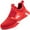 Red, variant on AUXDIQ Work Shoes Men Women Breathable Steel Toe Cap Industrial Trainers Lightweight Construction Sneakers Sport Shoes