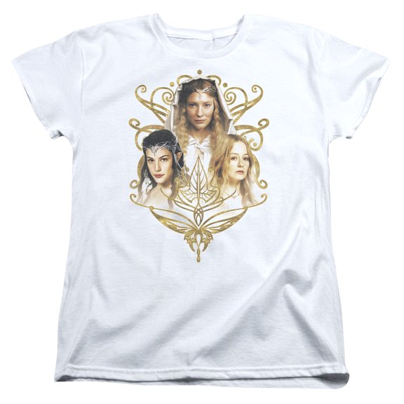 Lord of the Rings Women Of Middle Earth S/S Women's T-Shirt White