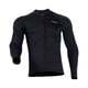 thumbnail image 4 of Chaqueta de traje de neopreno Camiseta de traje de neopreno Manga larga Cremallera frontal Camisa de traje de surf Hombre Negro XXXL, 4 of 8