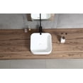 thumbnail image 2 of Modern Bathroom Vanity Bothwa Home Square Counter Top Wash Basin (White Finish) CUPC Certified,Wooden Bathroom Vanity, 2 of 10