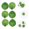 thumbnail image 4 of 10 Pcs Adorables Mini Pommes Vertes Bricolage Jouets pour Enfants Modèles de Pommes Vertes Décoratives, 4 of 8