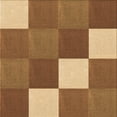 thumbnail image 1 of Ahgly Company Machine Washable Indoor Square Transitional Saddle Brown Area Rugs, 7' Square, 1 of 7