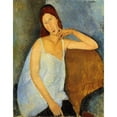 thumbnail image 3 of Modigliani, Amedeo 15x18 Black Modern Framed Museum Art Print Titled - Jeanne Hebuterne 1, 3 of 5