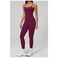 thumbnail image 4 of AEXTO Womens Workout Sets Two Piece Tank Top Matching High Waist Leggings Sets Gym Outfits Work Out, 4 of 15